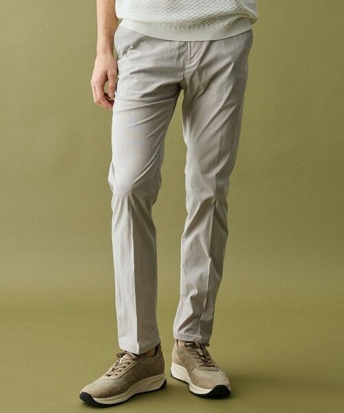 JOSEPH ABBOUD / ジョセフ アブード その他パンツ | 【ウエストも伸びる!/ストレッチ/軽量/Eco撥水/オーガニックコットン使用】マイクロピケストレッチ パンツ | 詳細3