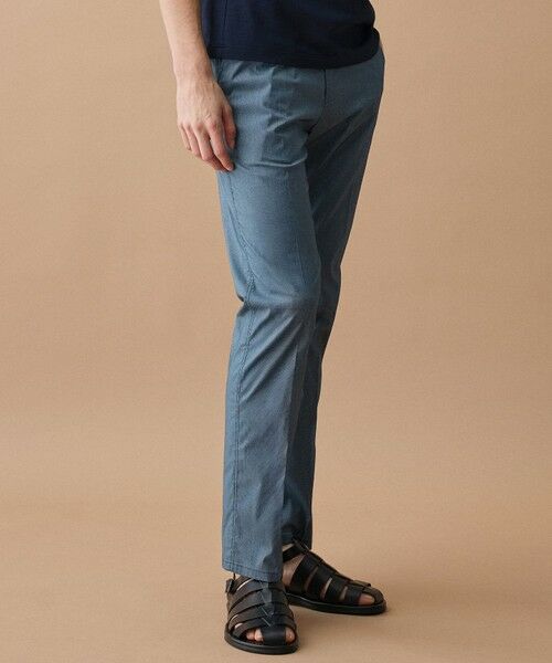 JOSEPH ABBOUD / ジョセフ アブード その他パンツ | 【ウエストも伸びる!/ストレッチ/軽量/Eco撥水/オーガニックコットン使用】マイクロピケストレッチ パンツ | 詳細7