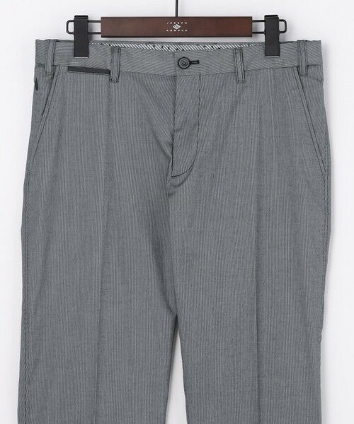 JOSEPH ABBOUD / ジョセフ アブード その他パンツ | 【ウエストも伸びる!/ストレッチ/軽量/Eco撥水/オーガニックコットン使用】マイクロピケストレッチ パンツ | 詳細9