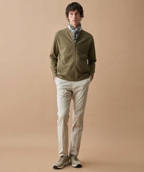 JOSEPH ABBOUD / ジョセフ アブード その他パンツ | 【ウエストも伸びる!/ストレッチ/軽量/Eco撥水/オーガニックコットン使用】マイクロピケストレッチ パンツ | 詳細17