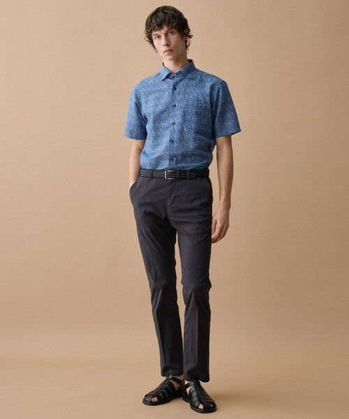 JOSEPH ABBOUD / ジョセフ アブード その他パンツ | 【ウエストも伸びる!/ストレッチ/軽量/Eco撥水/オーガニックコットン使用】マイクロピケストレッチ パンツ | 詳細21