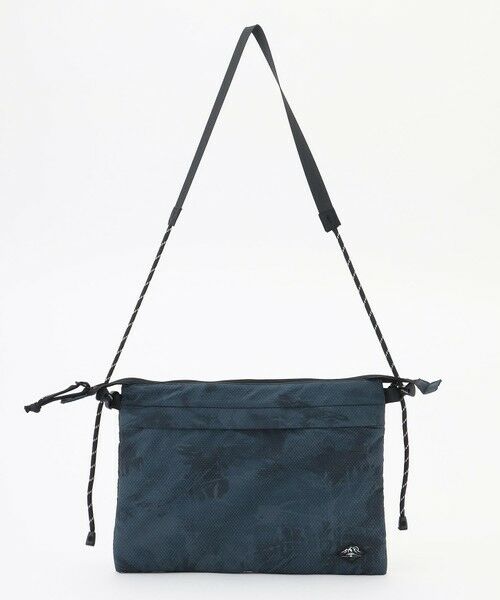 JOSEPH ABBOUD / ジョセフ アブード ショルダーバッグ | 【軽量/ECO撥水】エンボスプリント サコッシュ（ネイビー系5）