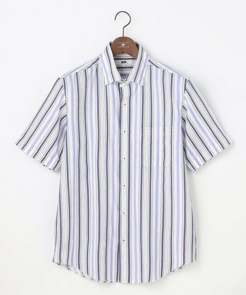 JOSEPH ABBOUD / ジョセフ アブード シャツ・ブラウス | 【キングサイズ・サステイナブル・JAPANファブリック】ソアロンストライプ シャツ | 詳細10