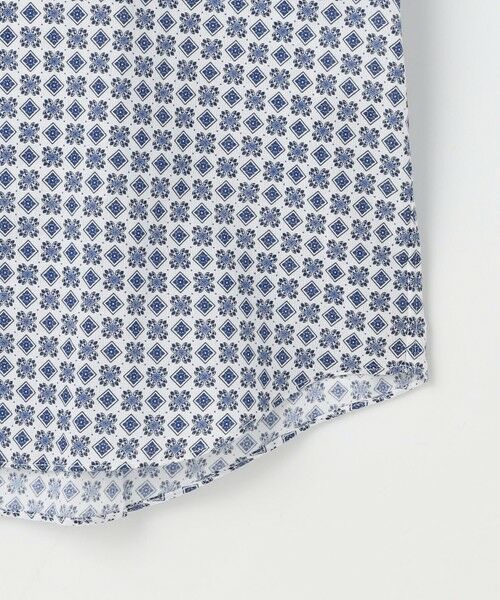 JOSEPH ABBOUD / ジョセフ アブード シャツ・ブラウス | 【キングサイズ・綿100％・JAPANファブリック】パナマボイルプリント 半袖シャツ | 詳細8