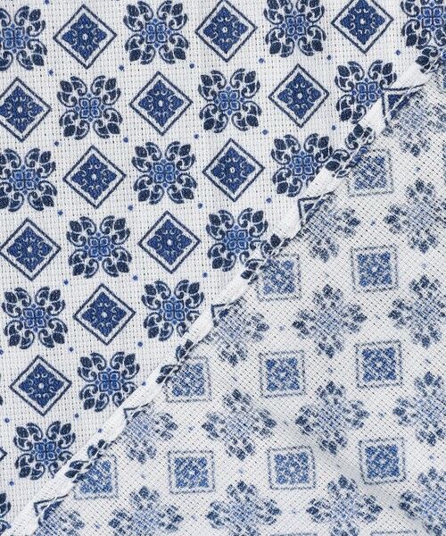 JOSEPH ABBOUD / ジョセフ アブード シャツ・ブラウス | 【キングサイズ・綿100％・JAPANファブリック】パナマボイルプリント 半袖シャツ | 詳細3