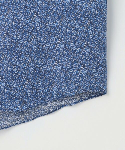 JOSEPH ABBOUD / ジョセフ アブード シャツ・ブラウス | 【清涼・リネンブレンド】コットンリネン ボイルフラワープリント 半袖シャツ | 詳細13