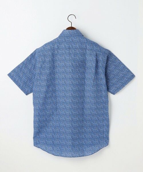 JOSEPH ABBOUD / ジョセフ アブード シャツ・ブラウス | 【清涼・リネンブレンド】コットンリネン ボイルフラワープリント 半袖シャツ | 詳細14