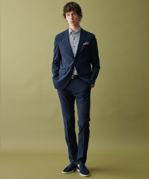 JOSEPH ABBOUD / ジョセフ アブード シャツ・ブラウス | 【綿100％・JAPANファブリック】パナマボイルプリント 半袖シャツ | 詳細1