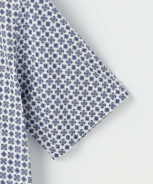 JOSEPH ABBOUD / ジョセフ アブード シャツ・ブラウス | 【綿100％・JAPANファブリック】パナマボイルプリント 半袖シャツ | 詳細9