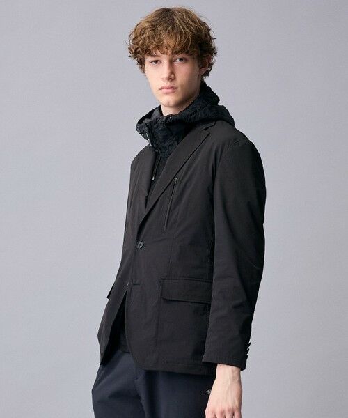 JOSEPH ABBOUD / ジョセフ アブード テーラードジャケット | 【ストレッチ/ソフト/ECO撥水】ストレッチダブルフェイスアクティブ ジャケット | 詳細1