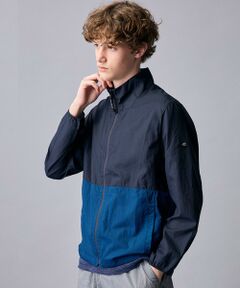 JOSEPH ABBOUD / ジョセフ アブード ナイロンジャケット | 【軽量/ECO撥水/ポケッタブル】ナイロンフライリップ ブルゾン