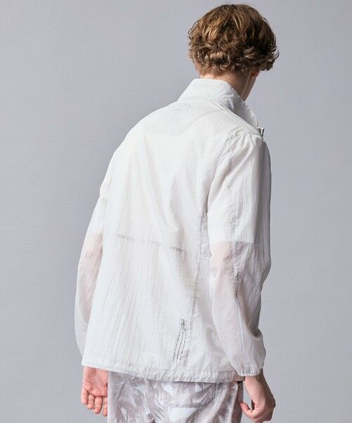 JOSEPH ABBOUD / ジョセフ アブード ナイロンジャケット | 【軽量/ECO撥水/ポケッタブル】ナイロンフライリップ ブルゾン | 詳細4