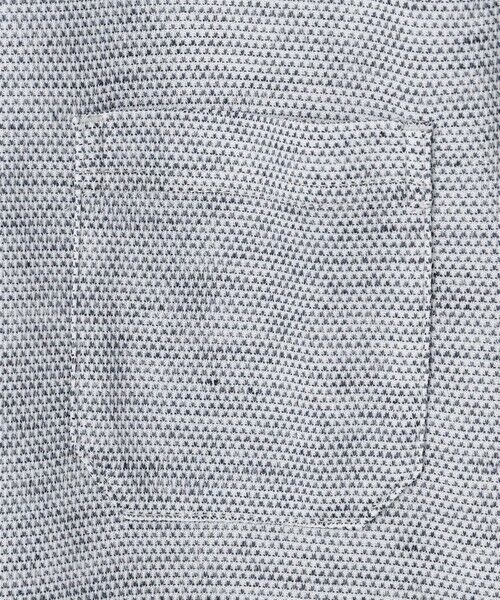 JOSEPH ABBOUD / ジョセフ アブード ポロシャツ | 【キングサイズ・フランス産リネン×日本の技術・清涼感】ノルマンディリネントップジャージ ジップ ポロシャツ | 詳細2