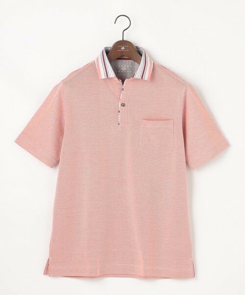 JOSEPH ABBOUD / ジョセフ アブード ポロシャツ | 【愛されて21年！オーガニックコットン使用】ダディ ポロシャツ（オレンジ系）