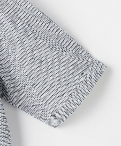 JOSEPH ABBOUD / ジョセフ アブード ポロシャツ | 【フランス産リネン×日本の技術・清涼感】ノルマンディリネントップジャージ ジップ ポロシャツ | 詳細5