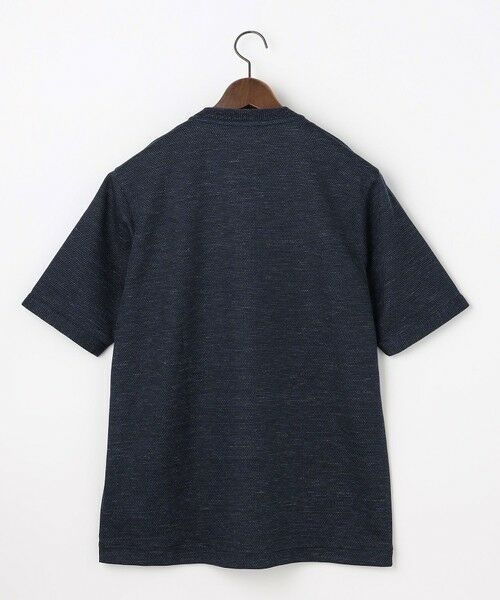 JOSEPH ABBOUD / ジョセフ アブード カットソー | 【フランス産リネン×尾州の技術・清涼感】ノルマンディリネントップジャージー Vネック Tシャツ | 詳細5