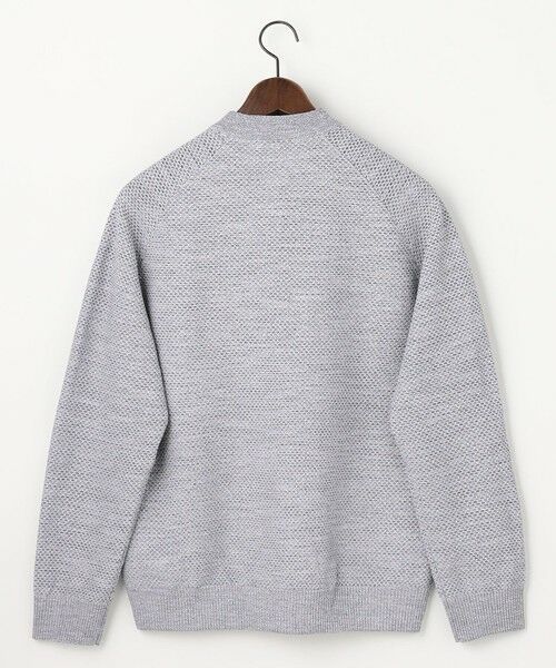 JOSEPH ABBOUD / ジョセフ アブード カーディガン・ボレロ | 【キングサイズ・イタリア糸×エコ素材・通気性・軽量】スラブギマ×和紙 ニット ブルゾン | 詳細12