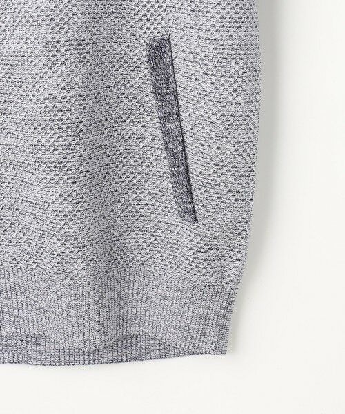 JOSEPH ABBOUD / ジョセフ アブード カーディガン・ボレロ | 【イタリア糸×エコ素材・通気性・軽量】スラブギマ×和紙 ニット ブルゾン | 詳細9