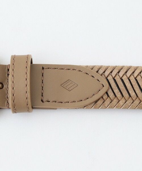 JOSEPH ABBOUD / ジョセフ アブード ベルト・サスペンダー | 【イタリア素材/日本製】バックスパインカットレザー ベルト | 詳細4