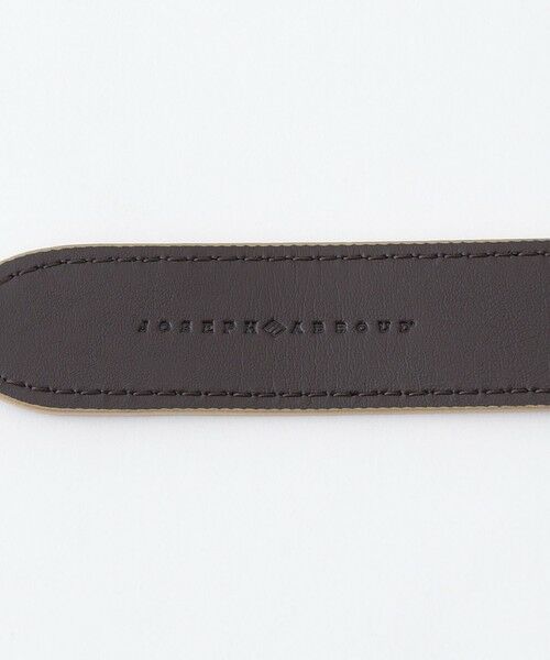 JOSEPH ABBOUD / ジョセフ アブード ベルト・サスペンダー | 【イタリア素材/日本製】バックスパインカットレザー ベルト | 詳細5