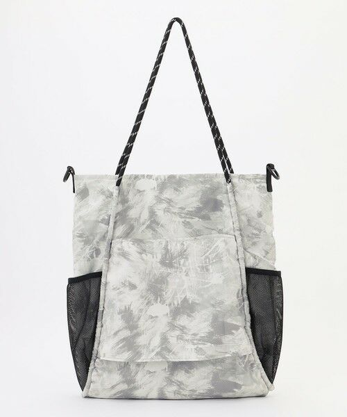 JOSEPH ABBOUD / ジョセフ アブード ショルダーバッグ | 【軽量/ECO撥水/ポケッタブル】エンボスプリント トートバッグ | 詳細6