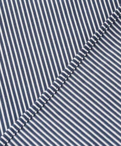 JOSEPH ABBOUD / ジョセフ アブード シャツ・ブラウス | 【キングサイズ・ジャージー素材・ストレッチ・イージーケア】コンパクトジャージーストライプシャツ | 詳細3