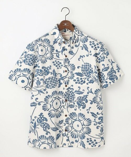 JOSEPH ABBOUD / ジョセフ アブード シャツ・ブラウス | 【老舗アロハシャツブランドとコラボ・限定色あり】カハラアロハ シャツ（ホワイト系7）