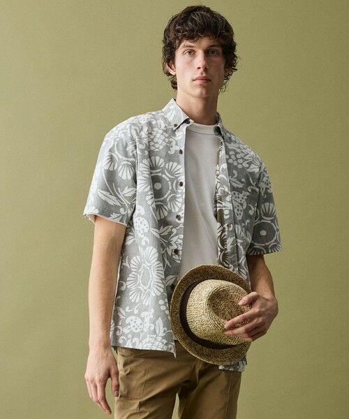 JOSEPH ABBOUD / ジョセフ アブード シャツ・ブラウス | 【老舗アロハシャツブランドとコラボ・限定色あり】カハラアロハ シャツ | 詳細10
