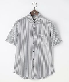 JOSEPH ABBOUD / ジョセフ アブード シャツ・ブラウス | 【ジャージー素材・ストレッチ・イージーケア】コンパクトジャージーストライプシャツ