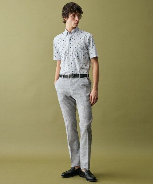 JOSEPH ABBOUD / ジョセフ アブード シャツ・ブラウス | 【ジャージー素材・ストレッチ・イージーケア】コンパクトジャージープリント シャツ | 詳細2