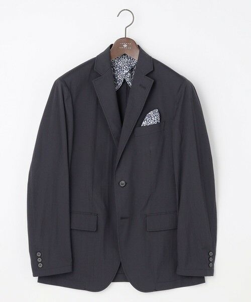 JOSEPH ABBOUD / ジョセフ アブード テーラードジャケット | 【キングサイズ・ストレッチ/軽量/Eco撥水/オーガニックコットン使用】マイクロピケストレッチジャケット | 詳細15