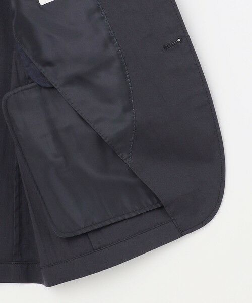 JOSEPH ABBOUD / ジョセフ アブード テーラードジャケット | 【キングサイズ・ストレッチ/軽量/Eco撥水/オーガニックコットン使用】マイクロピケストレッチジャケット | 詳細24