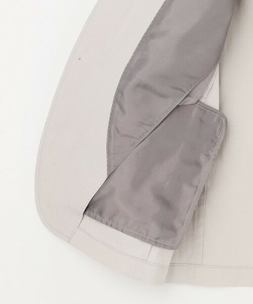 JOSEPH ABBOUD / ジョセフ アブード テーラードジャケット | 【ストレッチ/軽量/Eco撥水/オーガニックコットン使用】マイクロピケストレッチジャケット | 詳細8