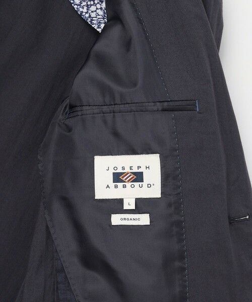 JOSEPH ABBOUD / ジョセフ アブード テーラードジャケット | 【ストレッチ/軽量/Eco撥水/オーガニックコットン使用】マイクロピケストレッチジャケット | 詳細25
