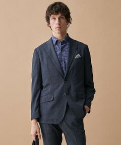 JOSEPH ABBOUD / ジョセフ アブード テーラードジャケット | 【通気性/清涼/軽量/ストレッチ】クールピケストレッチジャケット