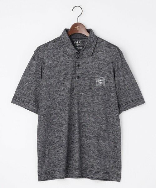JOSEPH ABBOUD / ジョセフ アブード ポロシャツ | 【ゆったり】ドライクールスキンアウトドアポロシャツ（グレー系）
