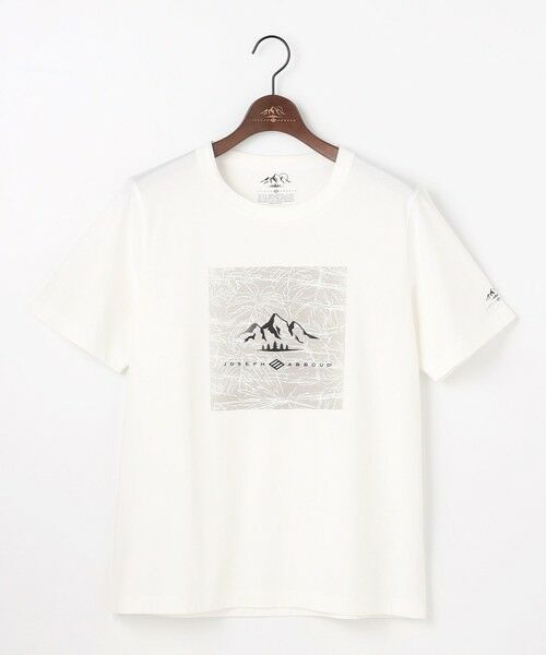 JOSEPH ABBOUD / ジョセフ アブード カットソー | 【ゆったり】プレーティング天竺 リーフプリントアウトドア Tシャツ | 詳細19