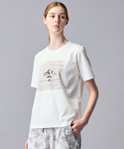 JOSEPH ABBOUD / ジョセフ アブード カットソー | 【ゆったり】プレーティング天竺 リーフプリントアウトドア Tシャツ | 詳細15