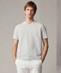 JOSEPH ABBOUD / ジョセフ アブード カットソー | 【キングサイズ・オーガニックコットン使用・日本製】JOEコットンサッカー Vネック Tシャツ