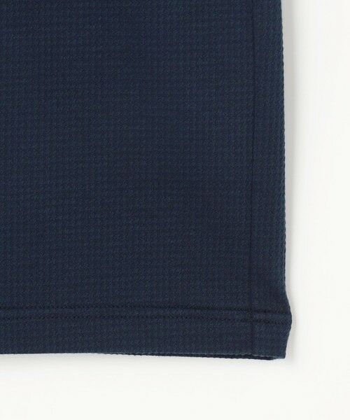 JOSEPH ABBOUD / ジョセフ アブード ポロシャツ | 【キングサイズ・オーガニックコットン使用・JAPANファブリック】ミニ千鳥サッカー ポロシャツ | 詳細10