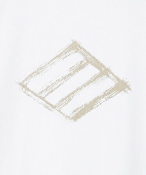 JOSEPH ABBOUD / ジョセフ アブード カットソー | 【キングサイズ・滑らかな肌触り】ダイヤロゴバックプリント Tシャツ | 詳細1