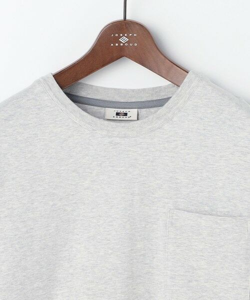 JOSEPH ABBOUD / ジョセフ アブード カットソー | 【キングサイズ・滑らかな肌触り】ダイヤロゴバックプリント Tシャツ | 詳細10