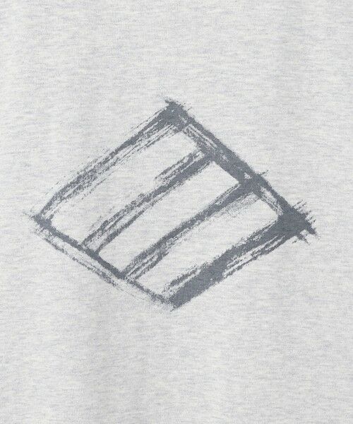 JOSEPH ABBOUD / ジョセフ アブード カットソー | 【キングサイズ・滑らかな肌触り】ダイヤロゴバックプリント Tシャツ | 詳細6