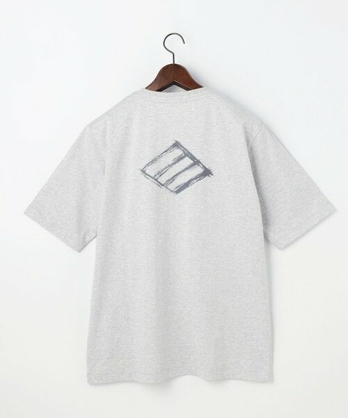 JOSEPH ABBOUD / ジョセフ アブード カットソー | 【キングサイズ・滑らかな肌触り】ダイヤロゴバックプリント Tシャツ | 詳細8