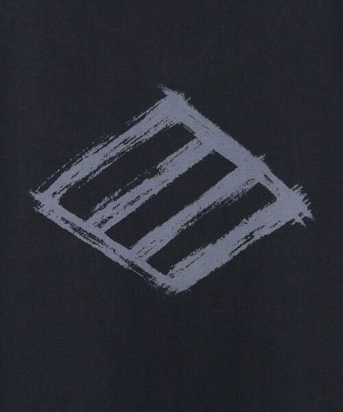 JOSEPH ABBOUD / ジョセフ アブード カットソー | 【キングサイズ・滑らかな肌触り】ダイヤロゴバックプリント Tシャツ | 詳細14