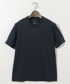 JOSEPH ABBOUD / ジョセフ アブード カットソー | 【オーガニックコットン使用・日本製】JOEコットンサッカー Vネック Tシャツ