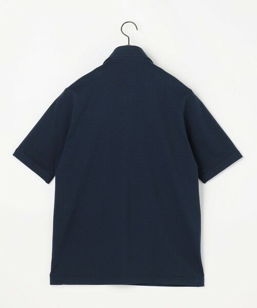 JOSEPH ABBOUD / ジョセフ アブード ポロシャツ | 【オーガニックコットン使用・JAPANファブリック】ミニ千鳥サッカー ポロシャツ | 詳細12