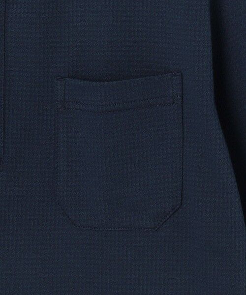 JOSEPH ABBOUD / ジョセフ アブード ポロシャツ | 【オーガニックコットン使用・JAPANファブリック】ミニ千鳥サッカー ポロシャツ | 詳細8