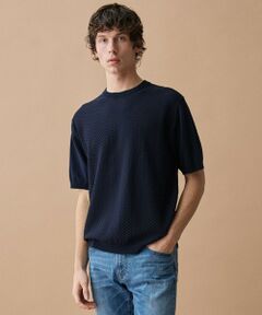 JOSEPH ABBOUD / ジョセフ アブード ニット・セーター | 【サステイナブル・オーガニックコットン使用】オーガニッククール ニット Tシャツ