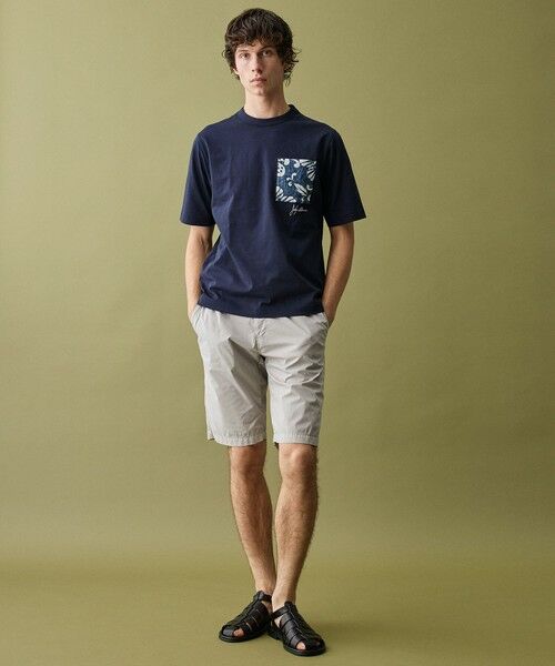 JOSEPH ABBOUD / ジョセフ アブード その他パンツ | 【キングサイズ・ウエストも伸びる!/JAPANファブリック】ヴィンテージコットンストレッチ ショート パンツ | 詳細1